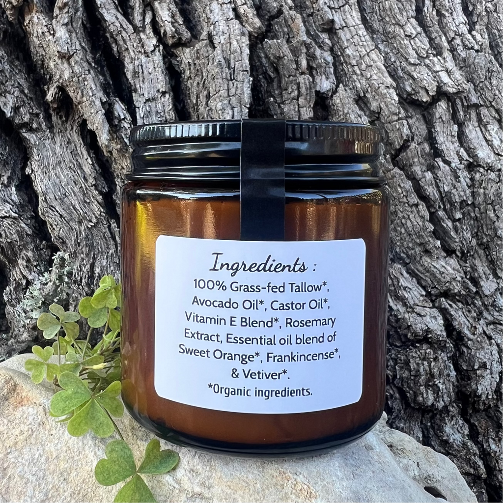 EMBER ~ Whipped Tallow Face & Body Butter, 3oz